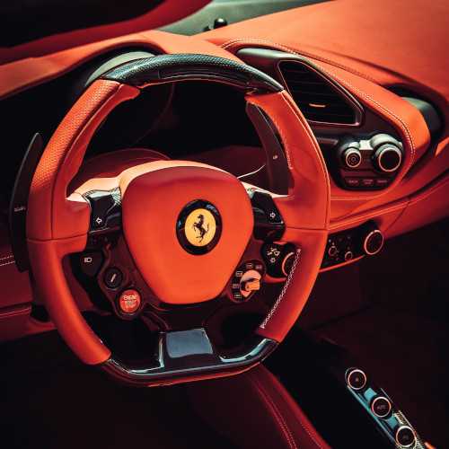 ferrari by Harrison Haines